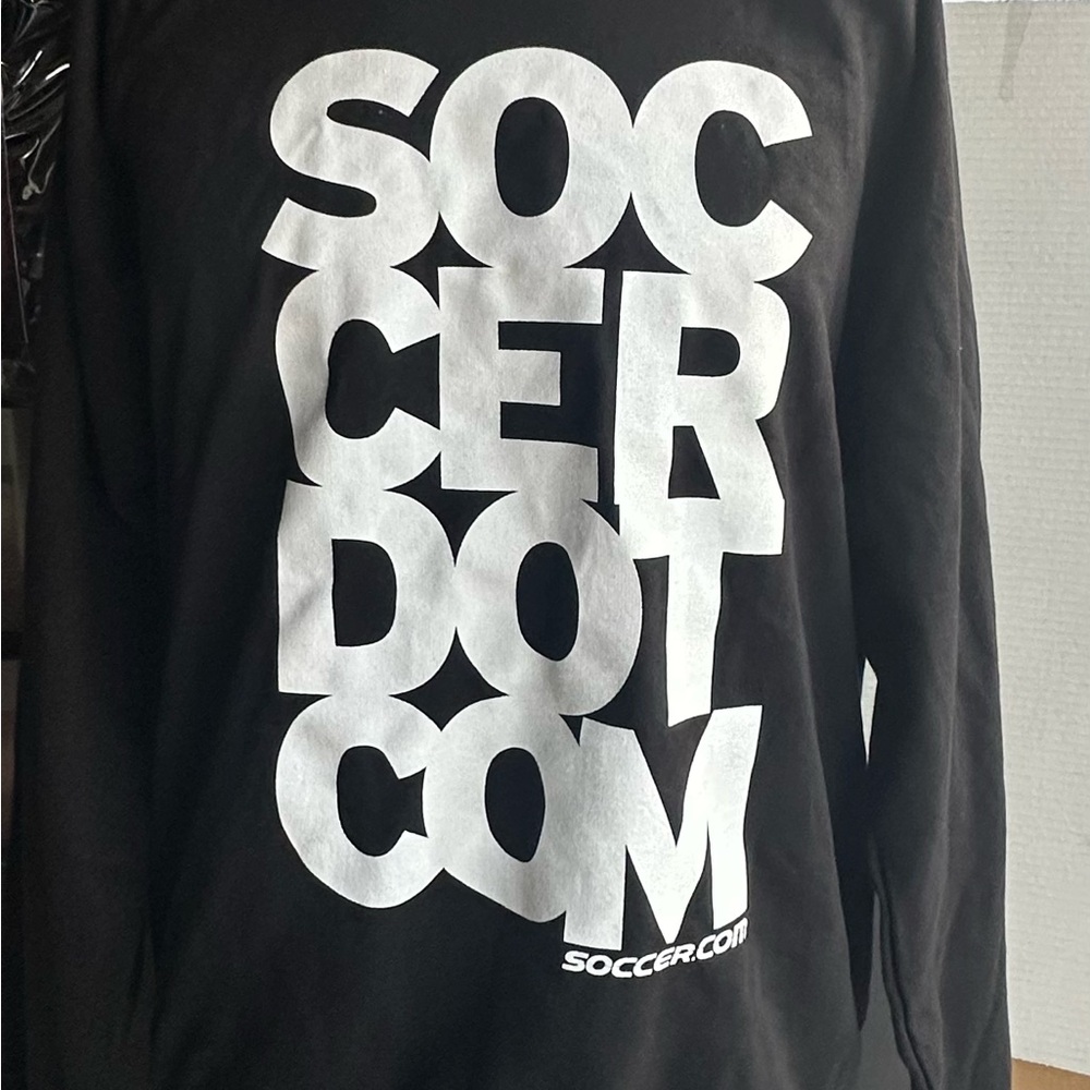 Source Unknown Black and White Crewneck Sweater
